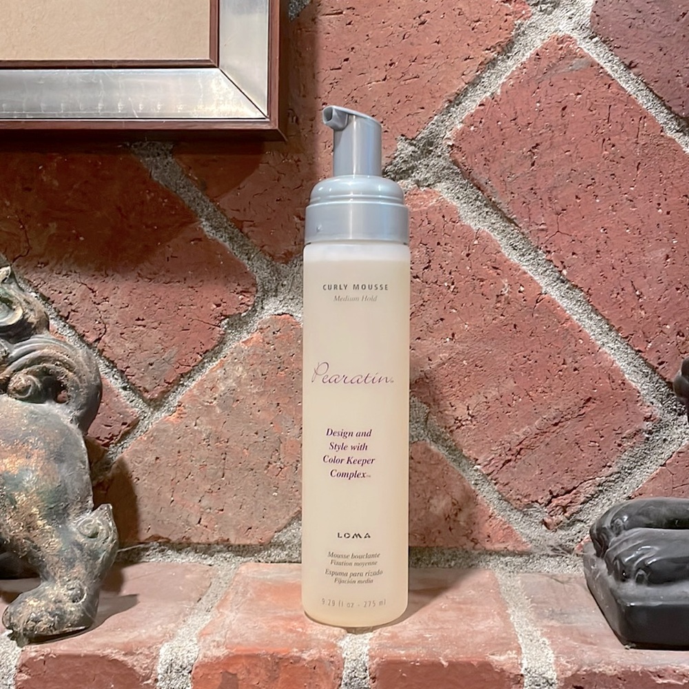 Loma Pearatin Curly Mousse Medium Hold 9.29oz
